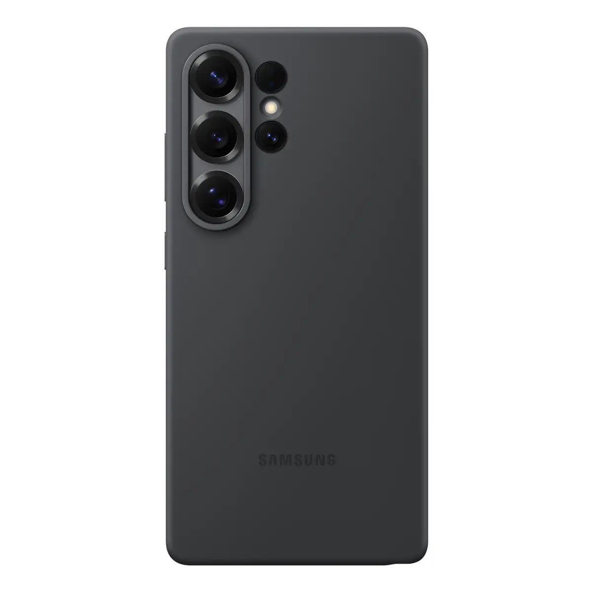 Silicone Case für das Galaxy S25 Ultra, Cover, Samsung, Galaxy S25 Ultra, 17,5 cm (6.9"), Schwarz