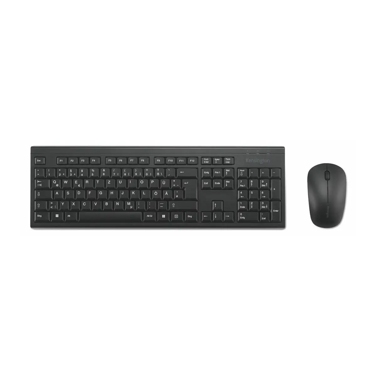 KM150 EQ Tastatur-und-Maus-Set full size kabellos 2.4 GHz QWERTZ FSC-zertifizierter Karton