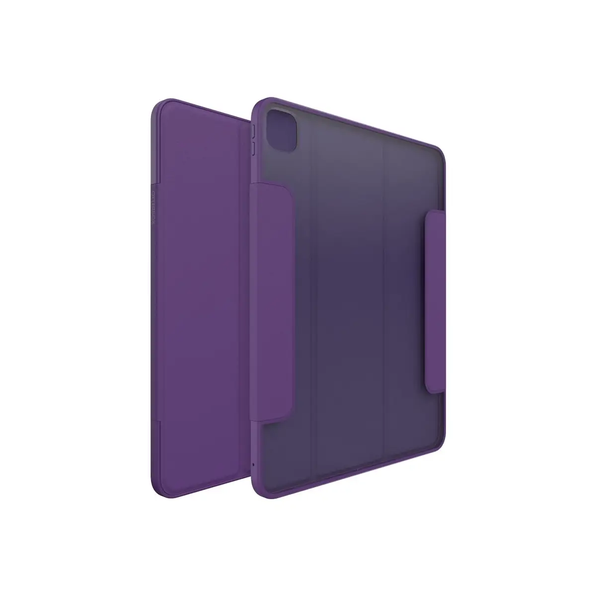 Symmetry Folio Series Flip-Hülle für Tablet Polycarbonat, Kunstfaser Figment (transparent/violett)