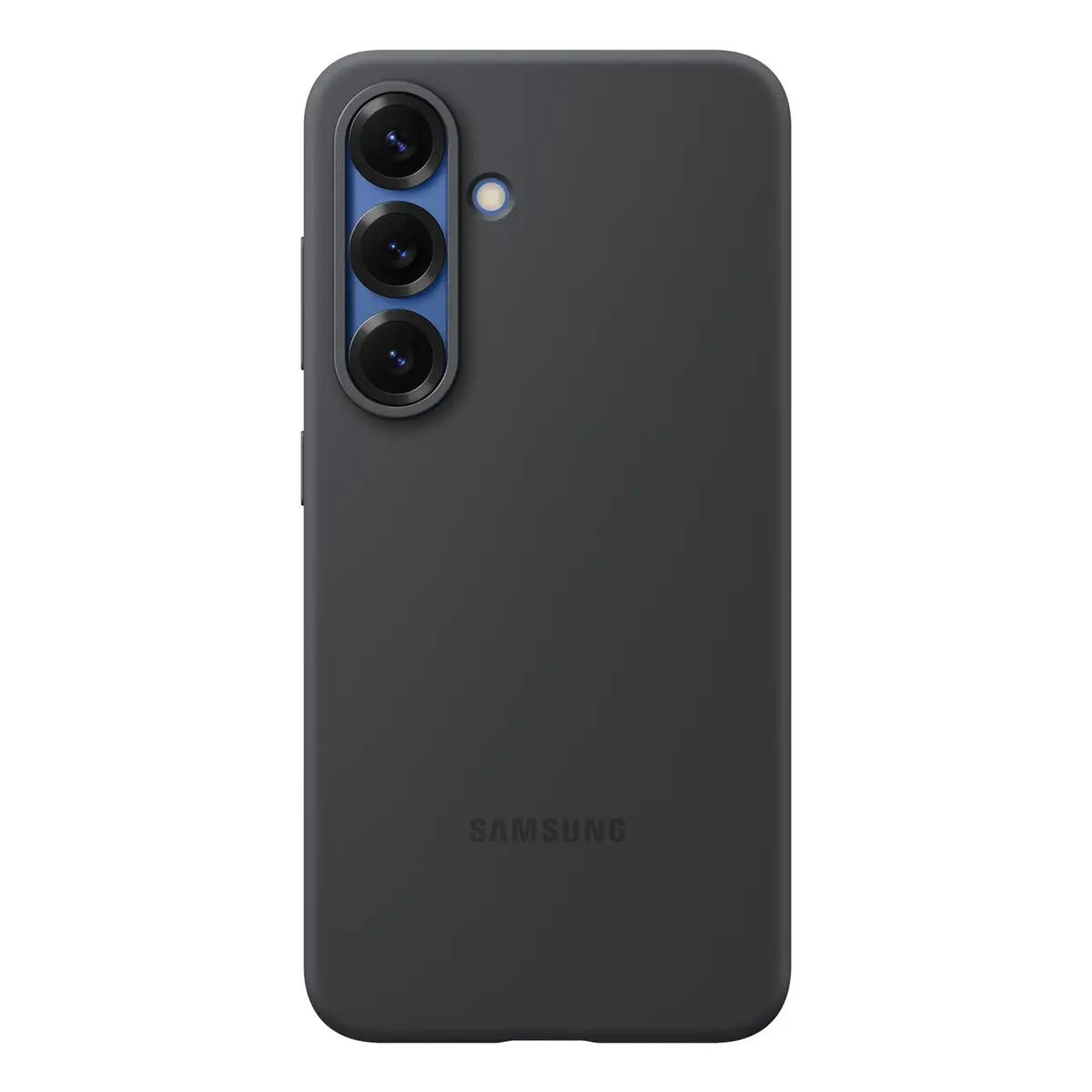 Silicone Case für das Galaxy S25, Cover, Samsung, Galaxy S25, 15,8 cm (6.2"), Schwarz