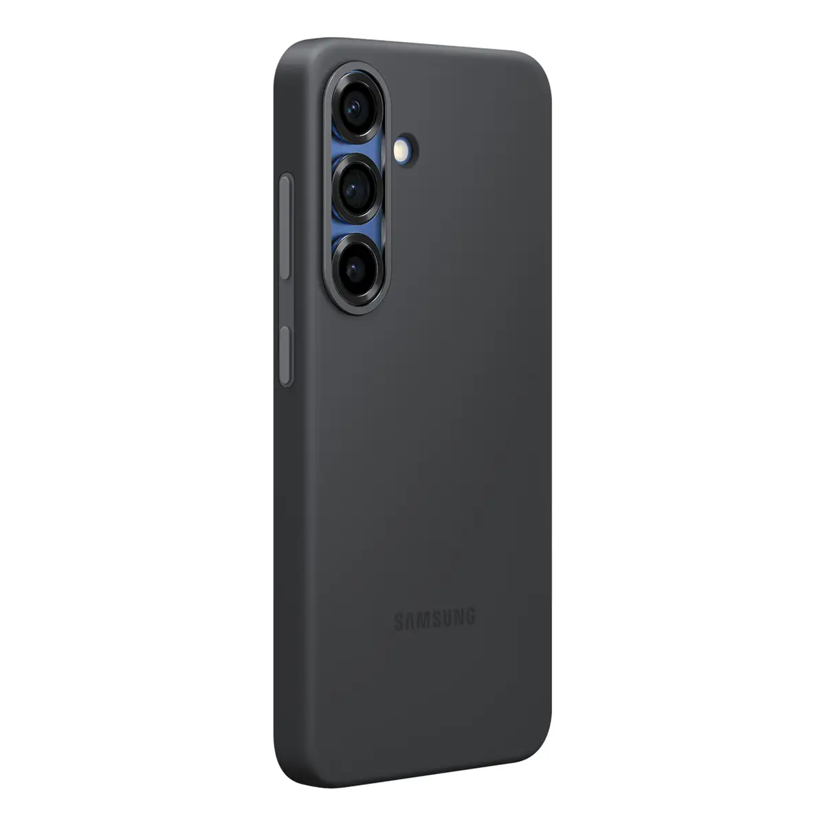 Silicone Case für das Galaxy S25, Cover, Samsung, Galaxy S25, 15,8 cm (6.2"), Schwarz