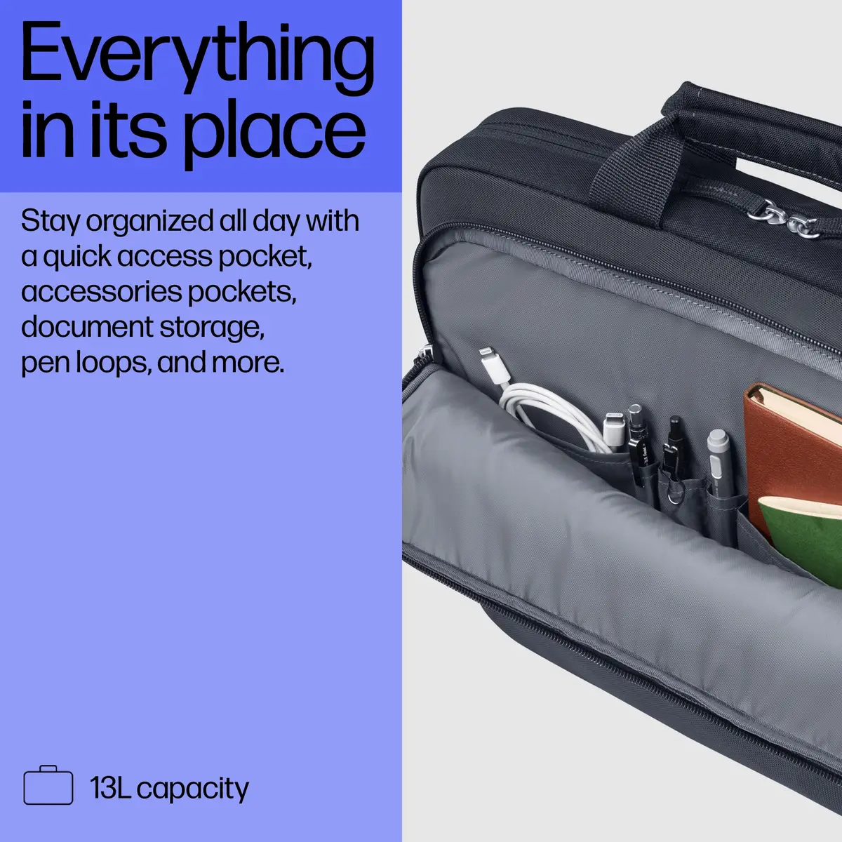 Everyday 14 Zoll Laptop-Tasche, Aktenkoffer, 35,8 cm (14.1"), Schultergurt, 440 g