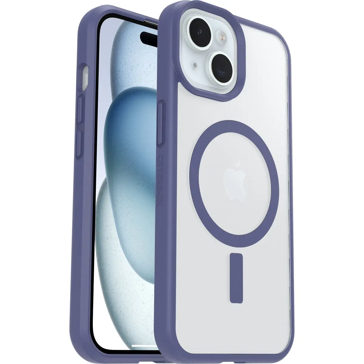 OB REACT MAGSAFE APPLE IPHONE 15/14/13 SPACE CADET CLEAR/PURPLE PROPACK
