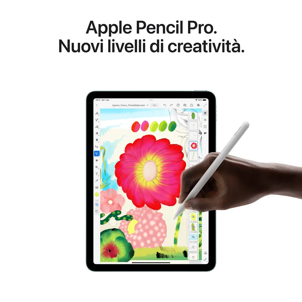 iPad Air (2025) 13" 512 GB Wi-Fi Polarstern ohne Netzteil