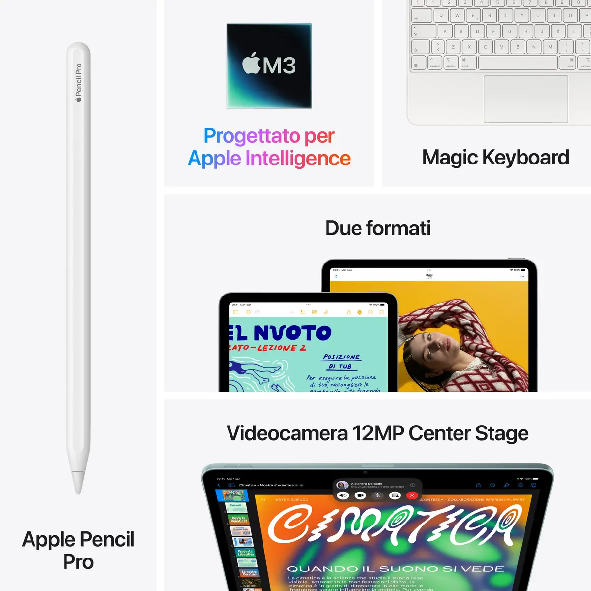 iPad Air (2025) 13" 512 GB Wi-Fi Polarstern ohne Netzteil