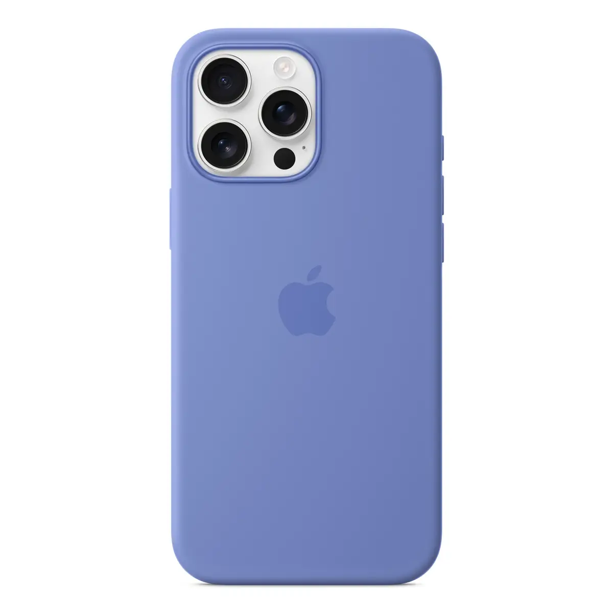 Silikon Case mit MagSafe für iPhone 16 Pro Max Veilchen