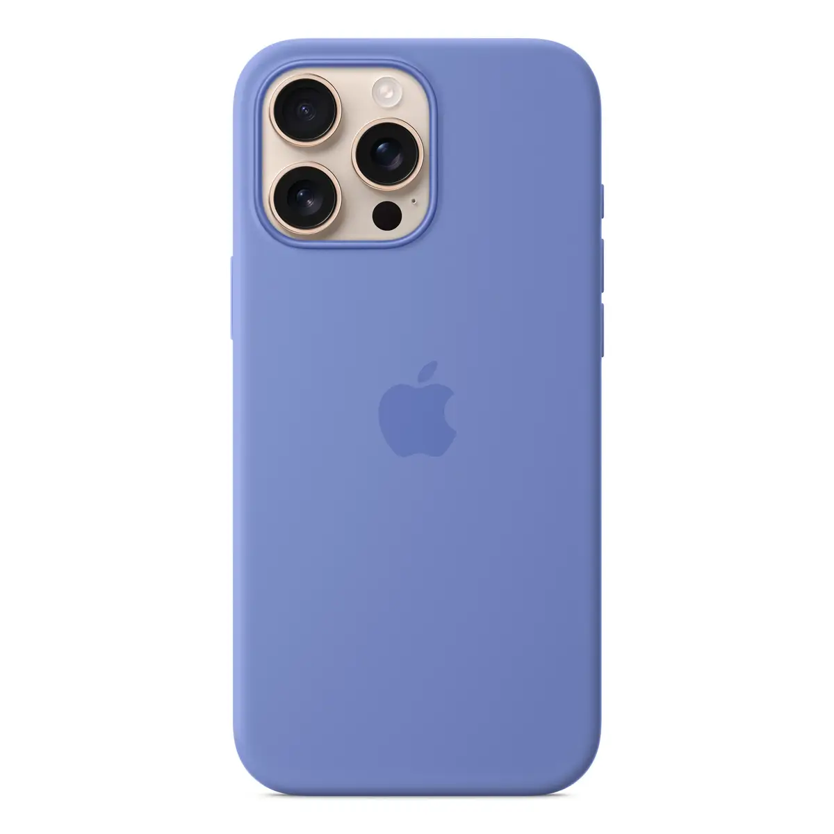 Silikon Case mit MagSafe für iPhone 16 Pro Max Veilchen