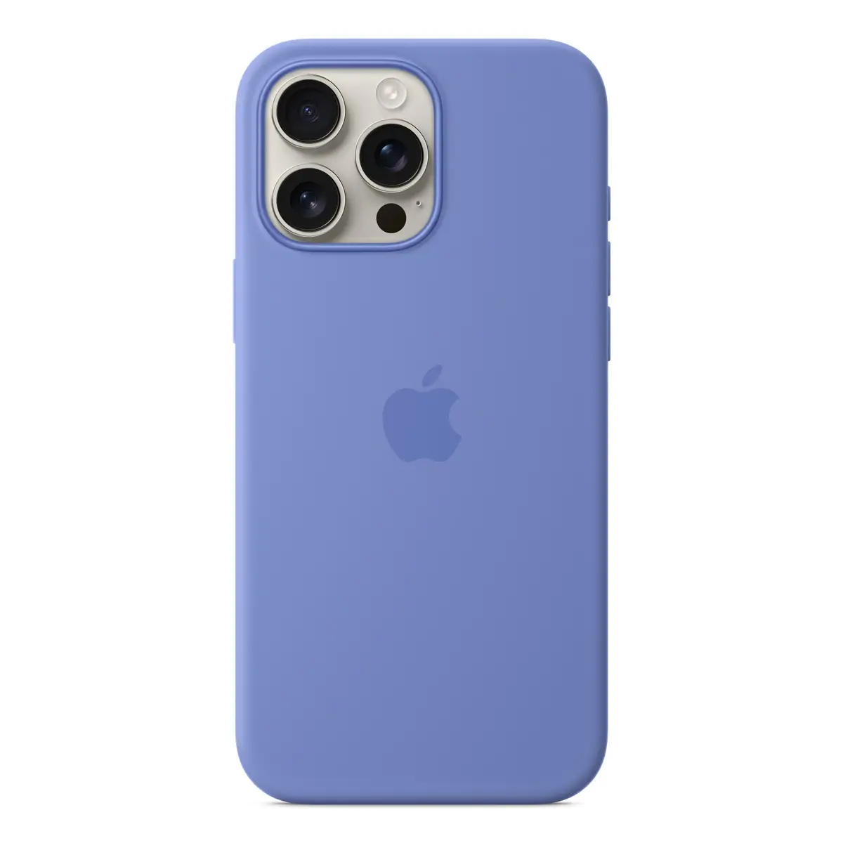 Silikon Case mit MagSafe für iPhone 16 Pro Max Veilchen