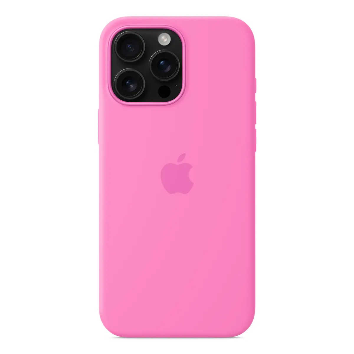 Silikon Case mit MagSafe für iPhone 16 Pro Max Pfingstrose