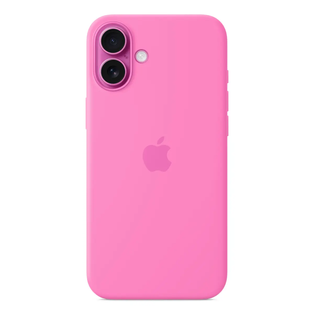 Silikon Case mit MagSafe für iPhone 16 Plus Pfingstrose