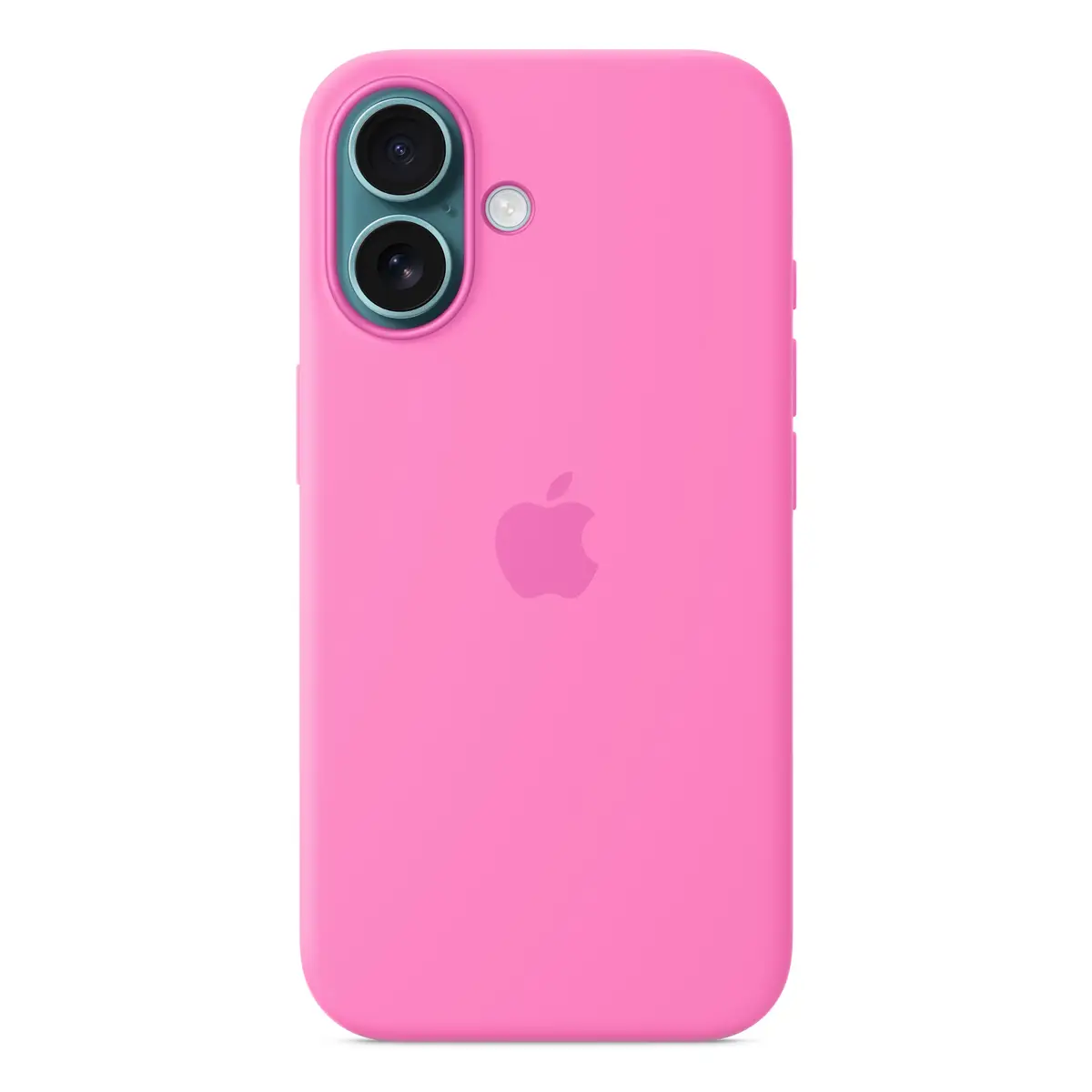 Silikon Case mit MagSafe für iPhone 16 Pfingstrose
