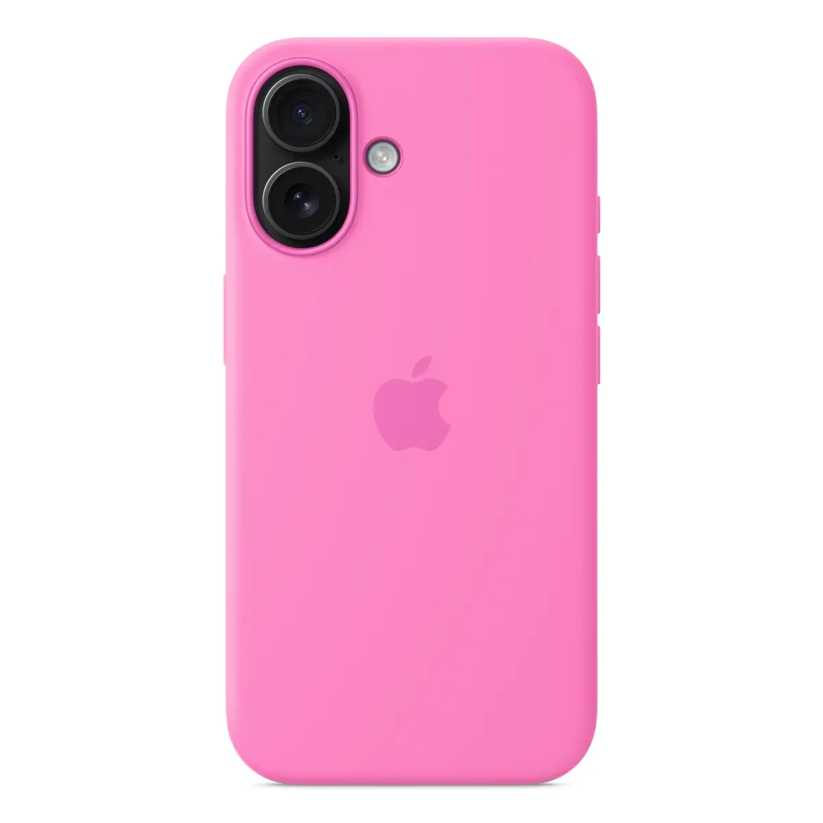 Silikon Case mit MagSafe für iPhone 16 Pfingstrose