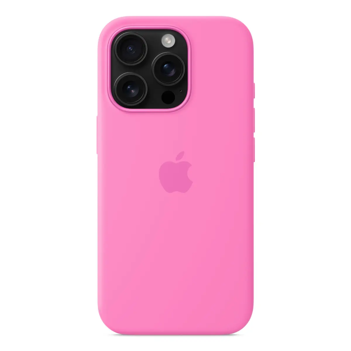 Silikon Case mit MagSafe für iPhone 16 Pro Pfingstrose