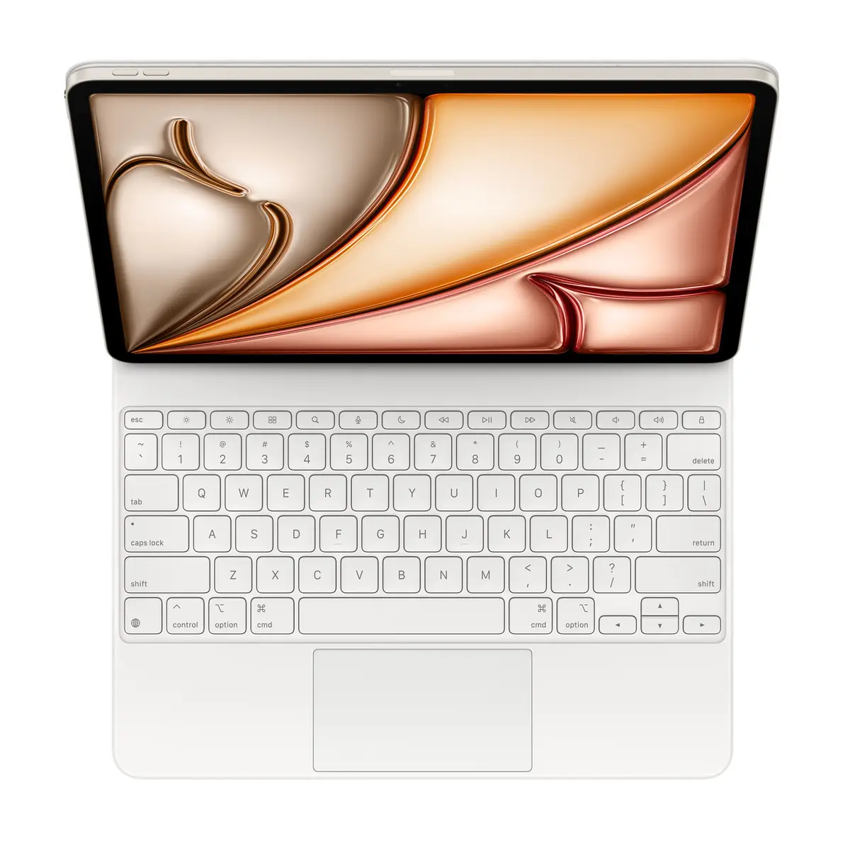 Magic Keyboard für iPad Air 13" (M3) weiß US Englisch