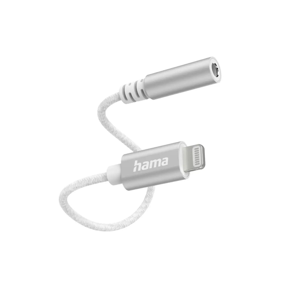 00201523 Aux-Adapter Lightning 3,5mm weiß