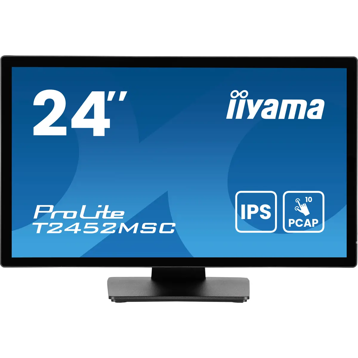 ProLite T2452MSC-B1AG 60,5 cm 23,8" 1920x1080 Pixel FHD LED 5 ms Schwarz IPS HDMI 16:9 400 cd/m² 1000:1 5 ms Schwarz