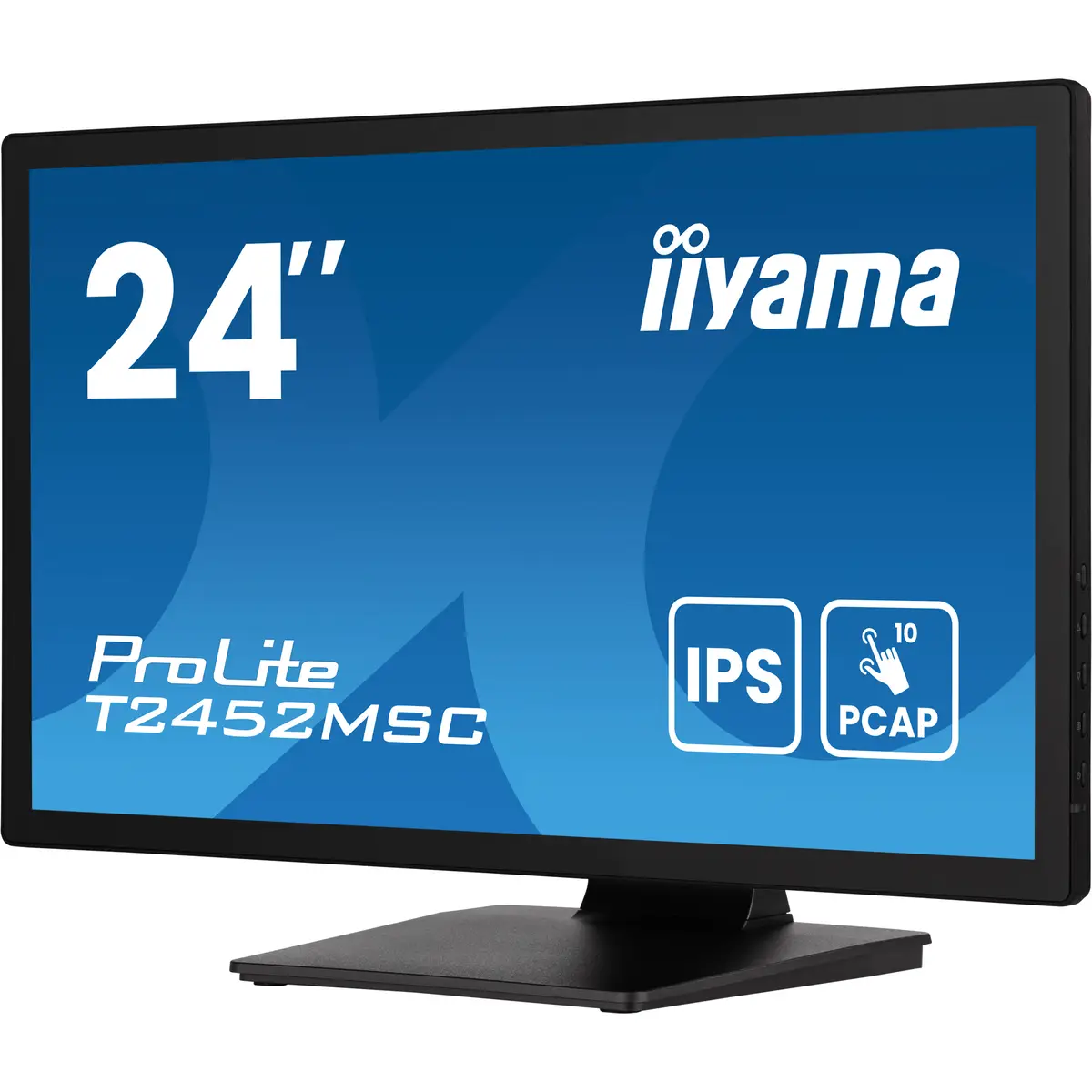 ProLite T2452MSC-B1AG 60,5 cm 23,8" 1920x1080 Pixel FHD LED 5 ms Schwarz IPS HDMI 16:9 400 cd/m² 1000:1 5 ms Schwarz