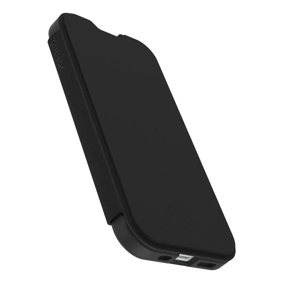 React Folio Series Flip-Hülle für Apple iPhone 13 14 15 kompatibel mit MagSafe Black Crystal