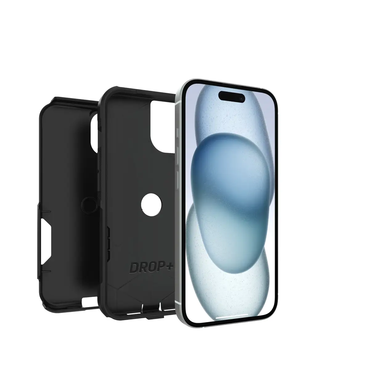 Schtzhülle für Apple iPhone 13 14 15 kompatibel mit MagSafe Polycarbonat Kunstfaser Schwarz