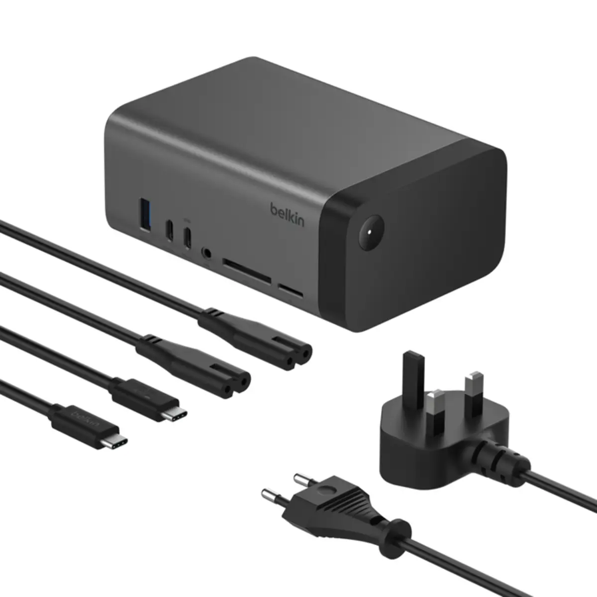 CONNECT 11-in-1 Pro Dockingstation USB-C 2xHDMI USB-C 1GbE 150 Watt Schwarz