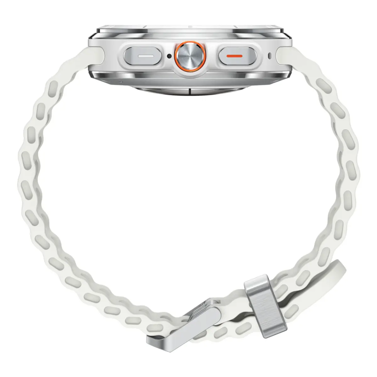 Galaxy Watch Ultra Titan 3,8cm (1,5") 47mm Marineband WLAN 4G LTE Titanweiß/Weiß