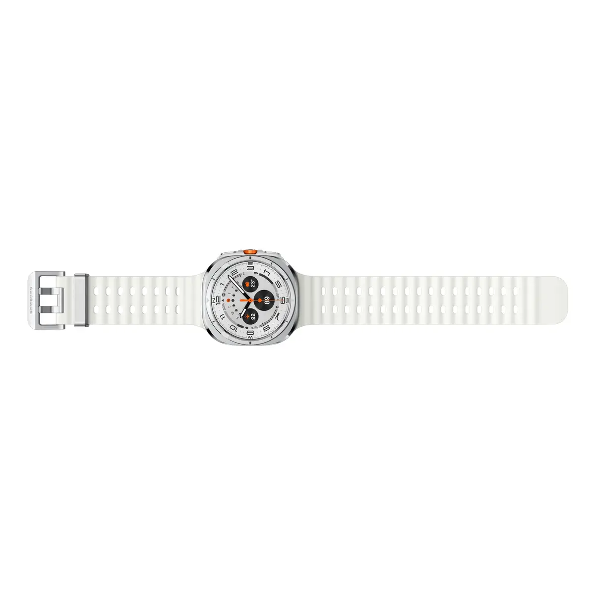 Galaxy Watch Ultra Titan 3,8cm (1,5") 47mm Marineband WLAN 4G LTE Titanweiß/Weiß