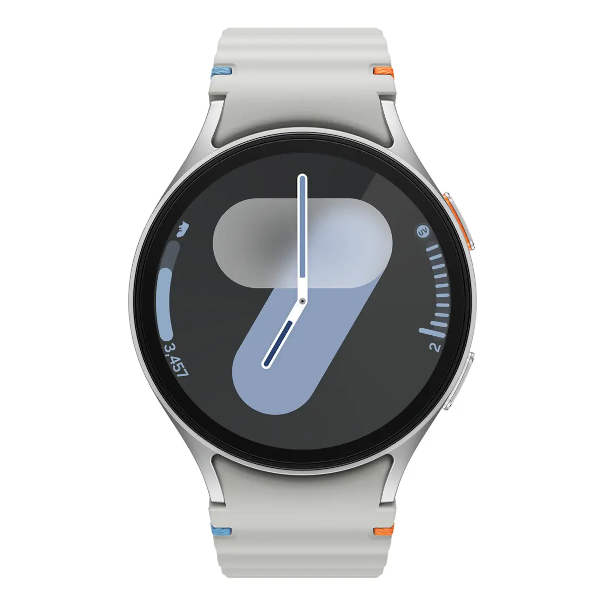Galaxy Watch7 3,7cm (1,5") 44mm Sportband 4G LTE Silber/Silber