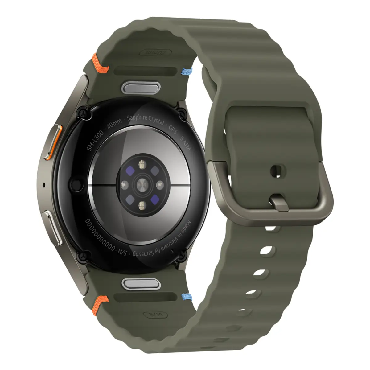 Galaxy Watch7 3,3cm (1,3") 40mm Sportband Bluetooth Grün/Grün