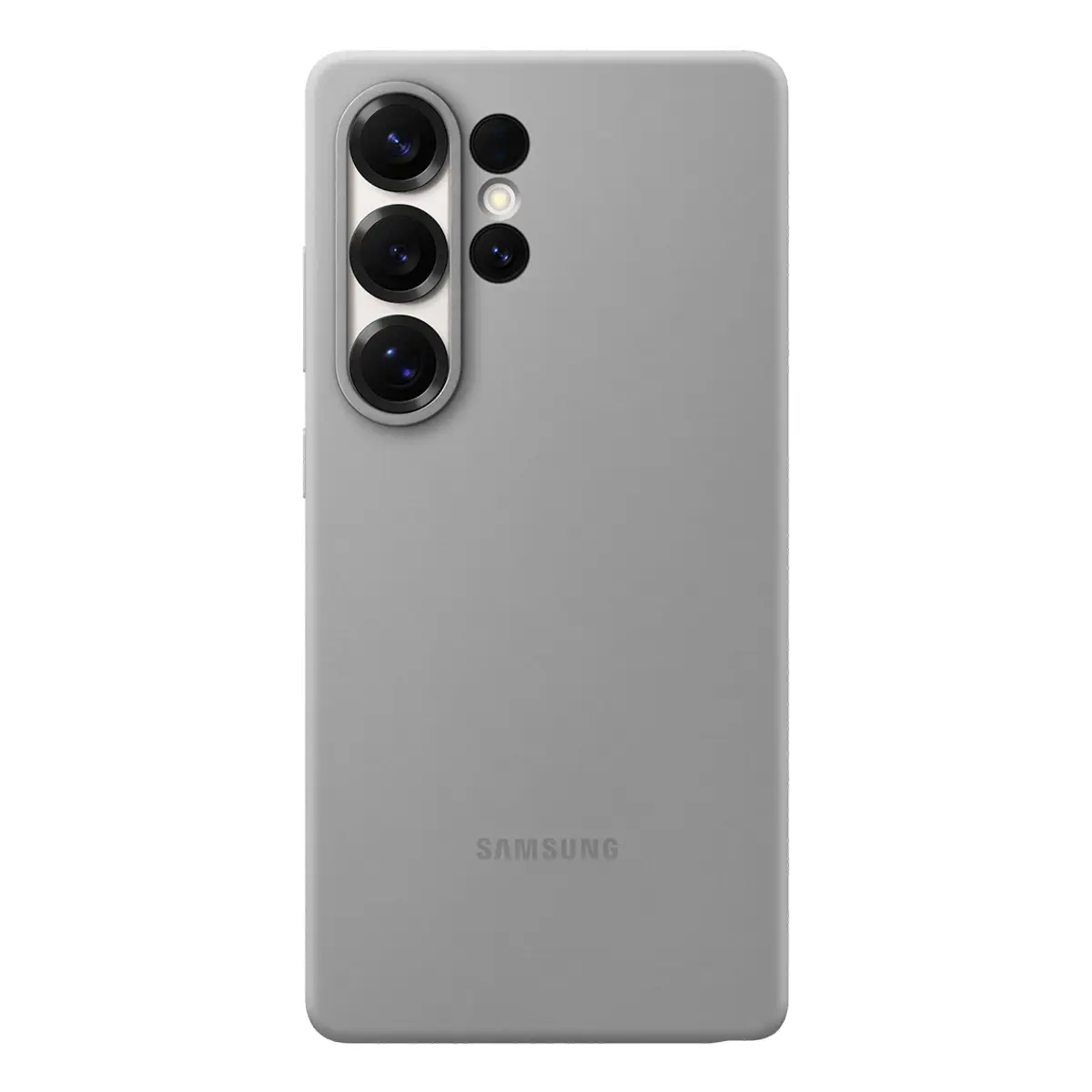 Silicone Case für das Galaxy S25 Ultra, Cover, Samsung, Galaxy S25 Ultra, 17,5 cm (6.9"), Grau