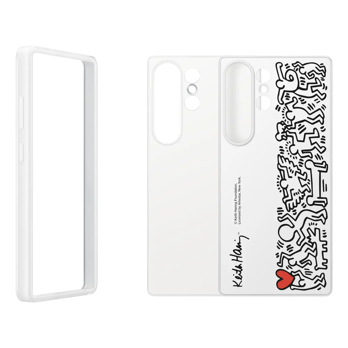 EF-MS938, Cover, Samsung, Galaxy S25 Ultra, 17,5 cm (6.9"), Mehrfarbig, Weiß