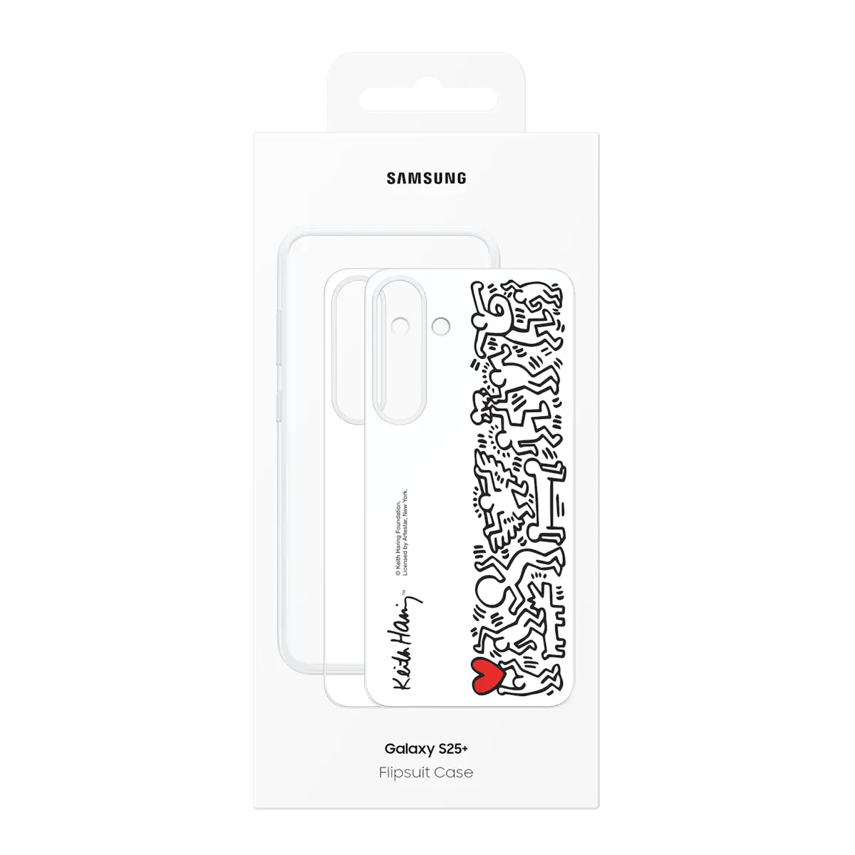EF-MS936, Cover, Samsung, Galaxy S25+, 17 cm (6.7"), Mehrfarbig, Weiß