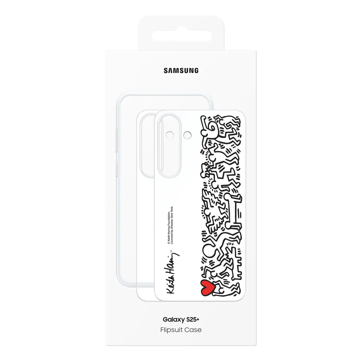 EF-MS936, Cover, Samsung, Galaxy S25+, 17 cm (6.7"), Mehrfarbig, Weiß