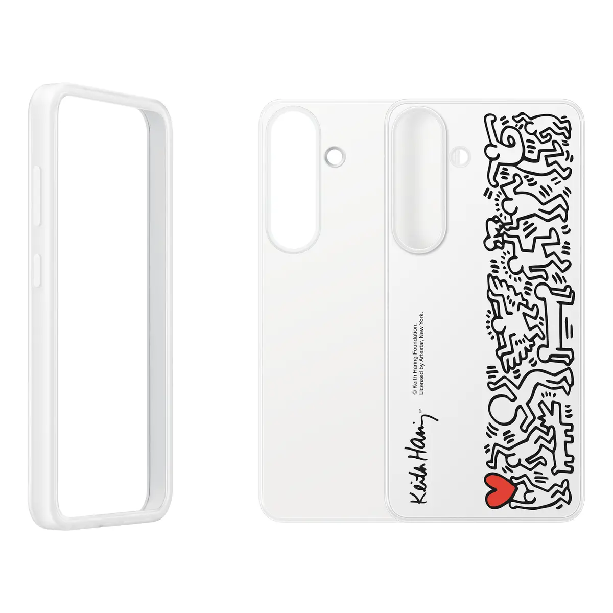EF-MS931, Cover, Samsung, Galaxy S25, 15,8 cm (6.2"), Mehrfarbig, Weiß