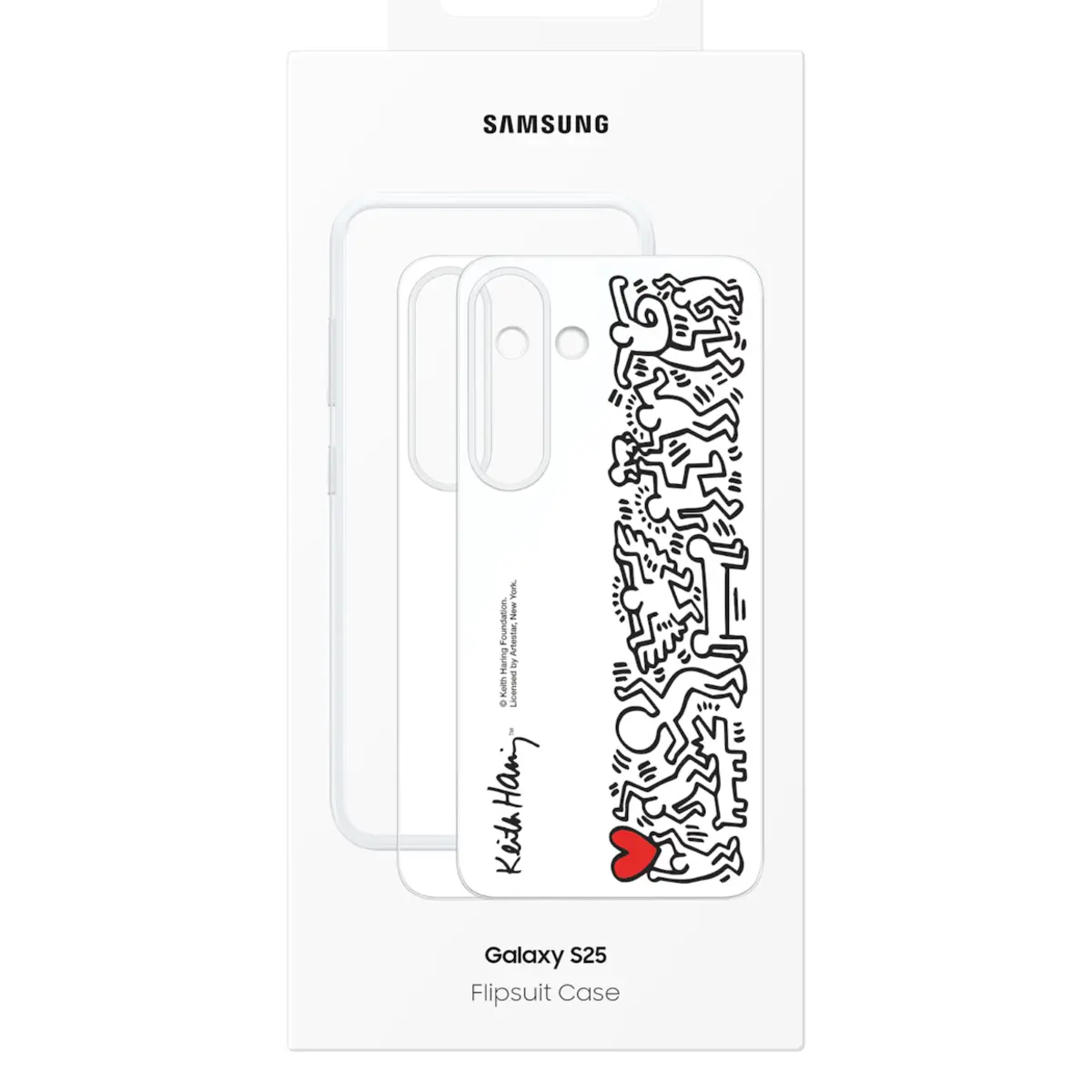 EF-MS931, Cover, Samsung, Galaxy S25, 15,8 cm (6.2"), Mehrfarbig, Weiß