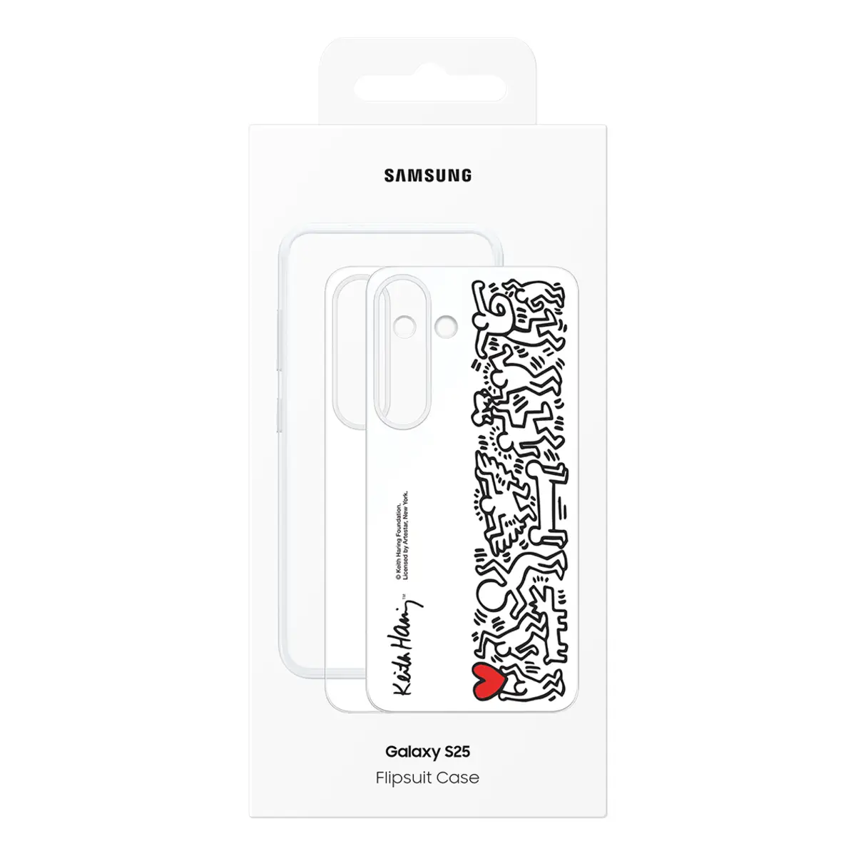 EF-MS931, Cover, Samsung, Galaxy S25, 15,8 cm (6.2"), Mehrfarbig, Weiß