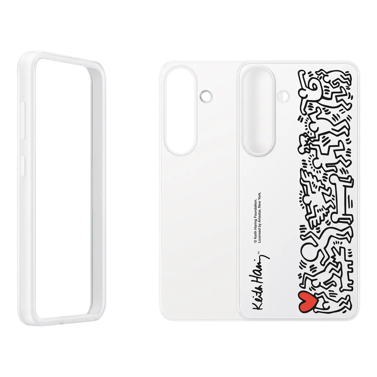 EF-MS931, Cover, Samsung, Galaxy S25, 15,8 cm (6.2"), Mehrfarbig, Weiß
