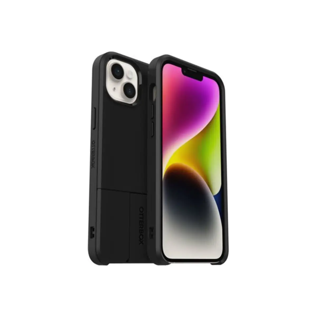 uniVERSE Series hintere Abdeckung für Apple iPhone 13/14 Schwarz