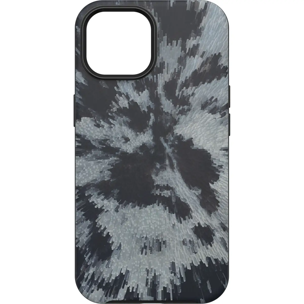 Symmetry Series hintere Abdeckung für Apple iPhone 13/14/15/16e Burnout Sky (Schwarz/Grau) kompatibel mit MagSafe