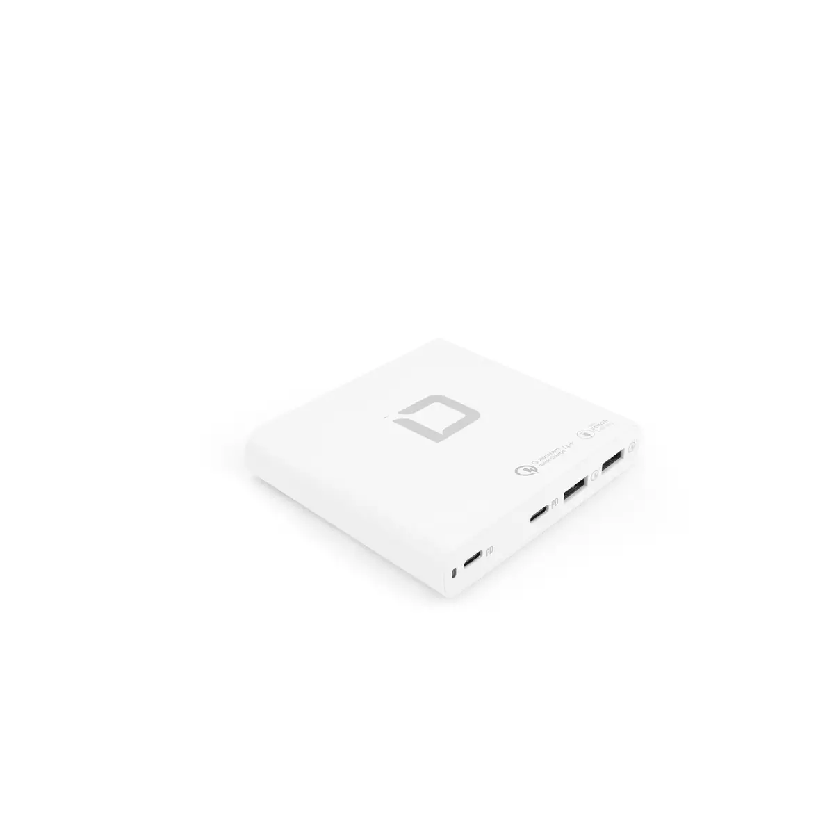 D31893 Ladegerät für Mobilgeräte Laptop, Smartphone, Tablets Weiß Schnellladung Drinnen