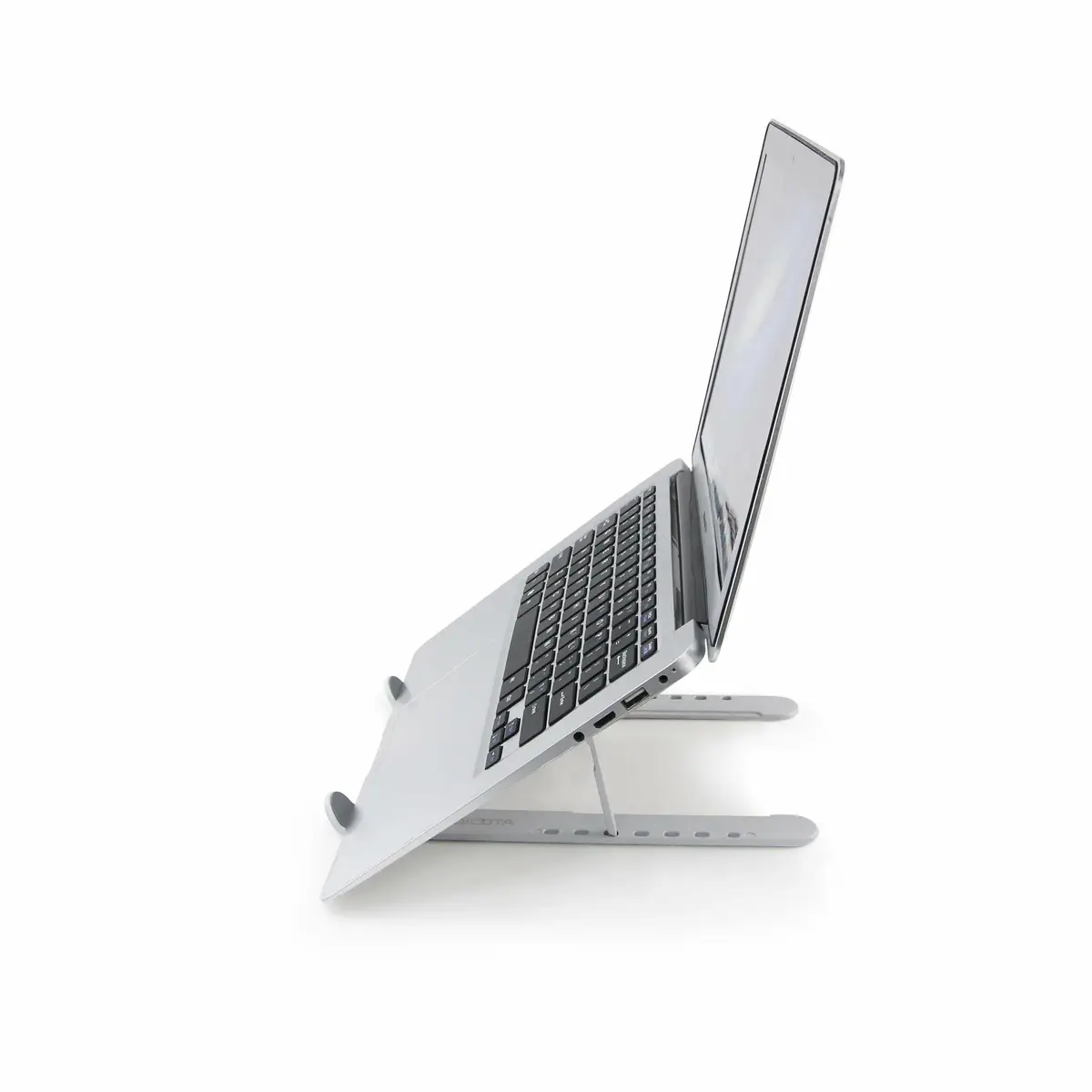 Mobiler Ständer für Laptops und Tablets Grau