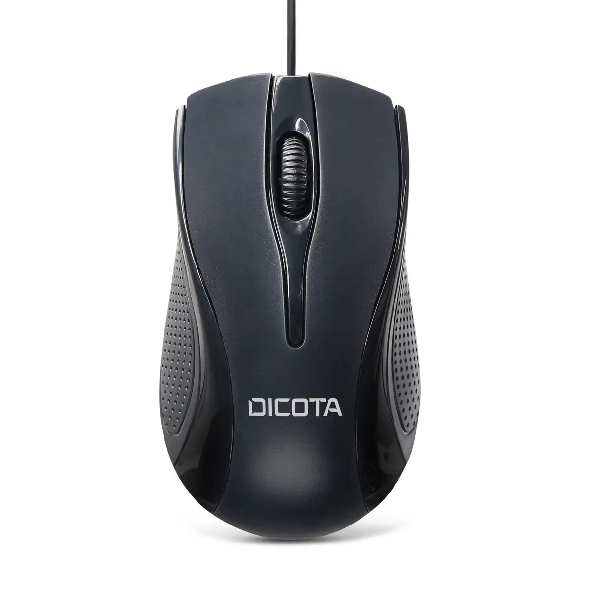 Wired Mouse 3 Tasten USB Laser rechts- und linkshändig Schwarz