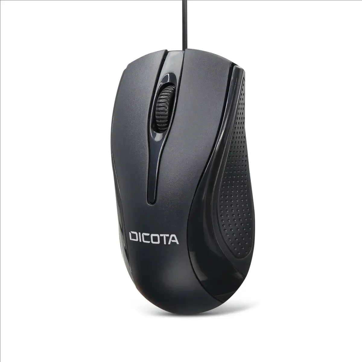 Wired Mouse 3 Tasten USB Laser rechts- und linkshändig Schwarz