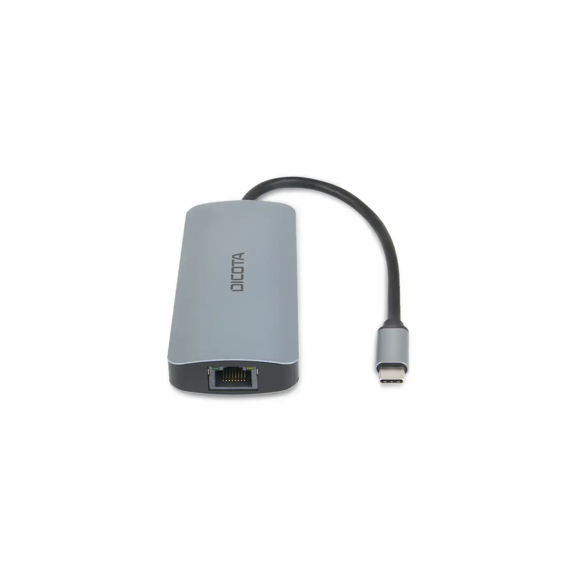 USB-C 8-in-1 Dockingstation Multi Hub 4K PD 100W Silber