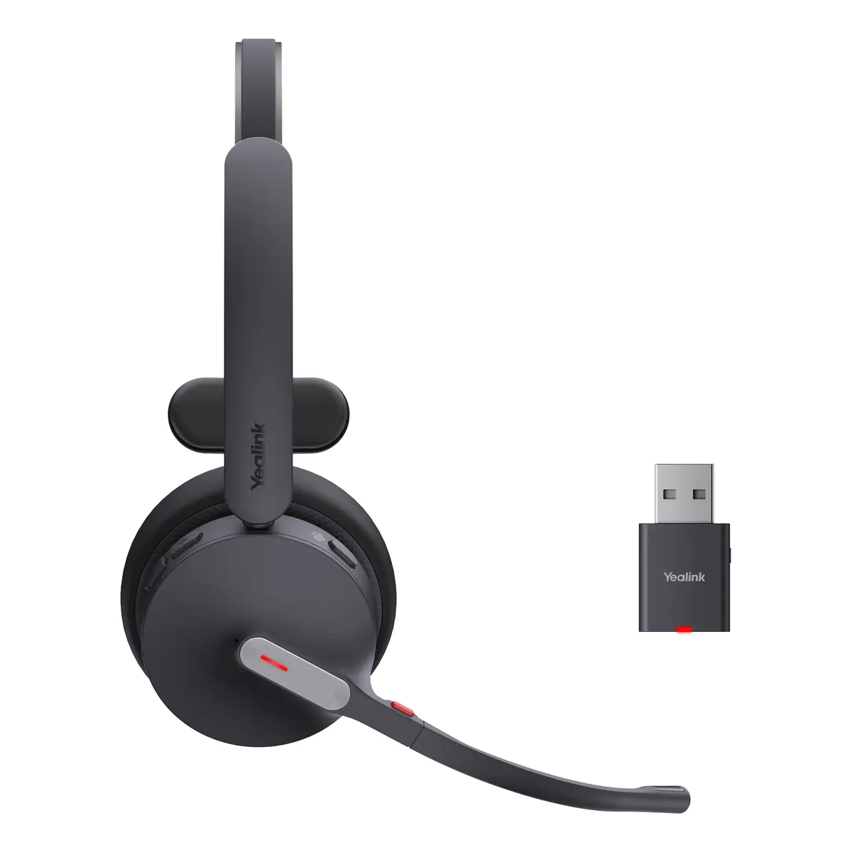WH64 Hybrid Mono Headset Bluetooth kabellos USB-A über DECT-Adapter USB-C