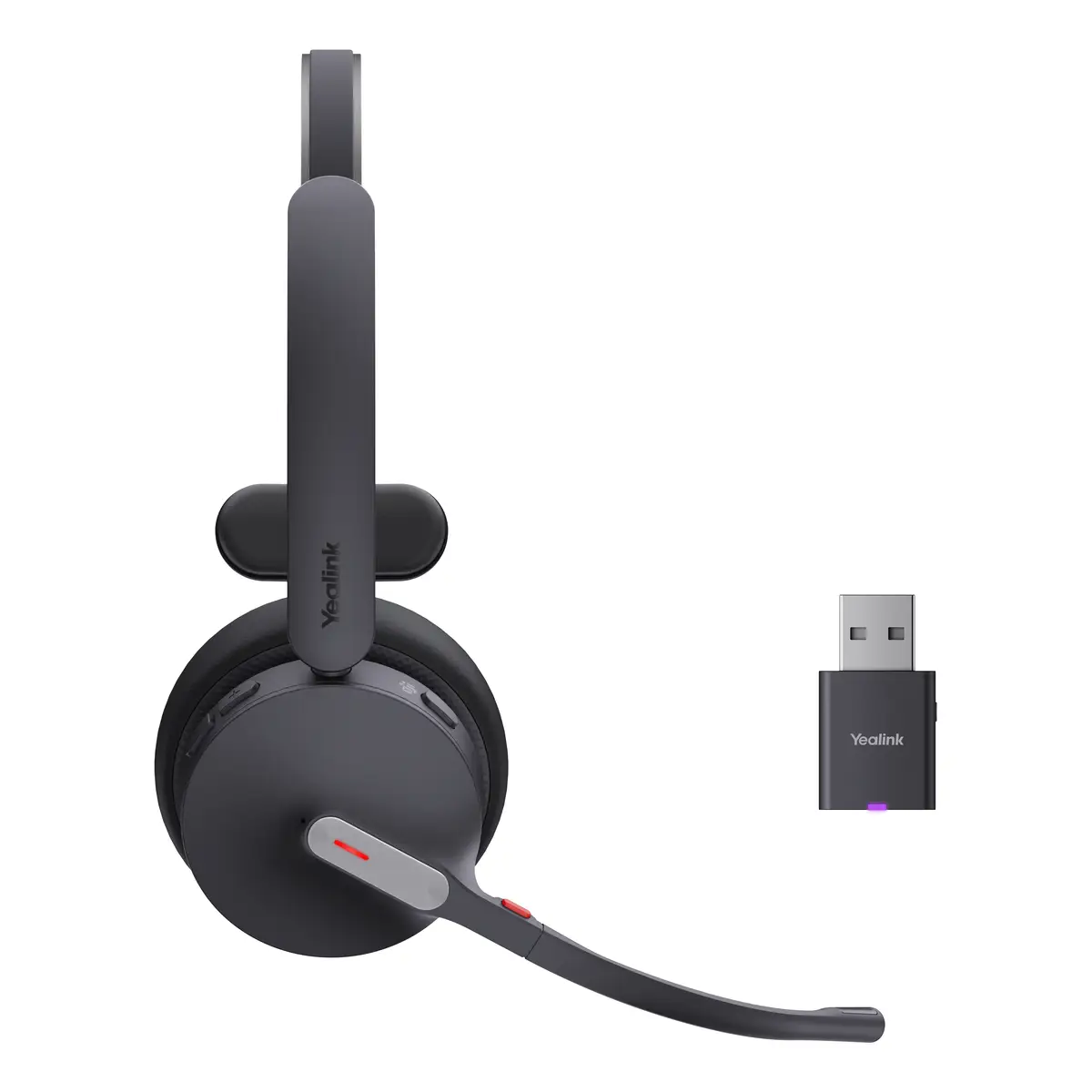 WH64 Hybrid Mono Headset Bluetooth kabellos USB-A über DECT-Adapter USB-C