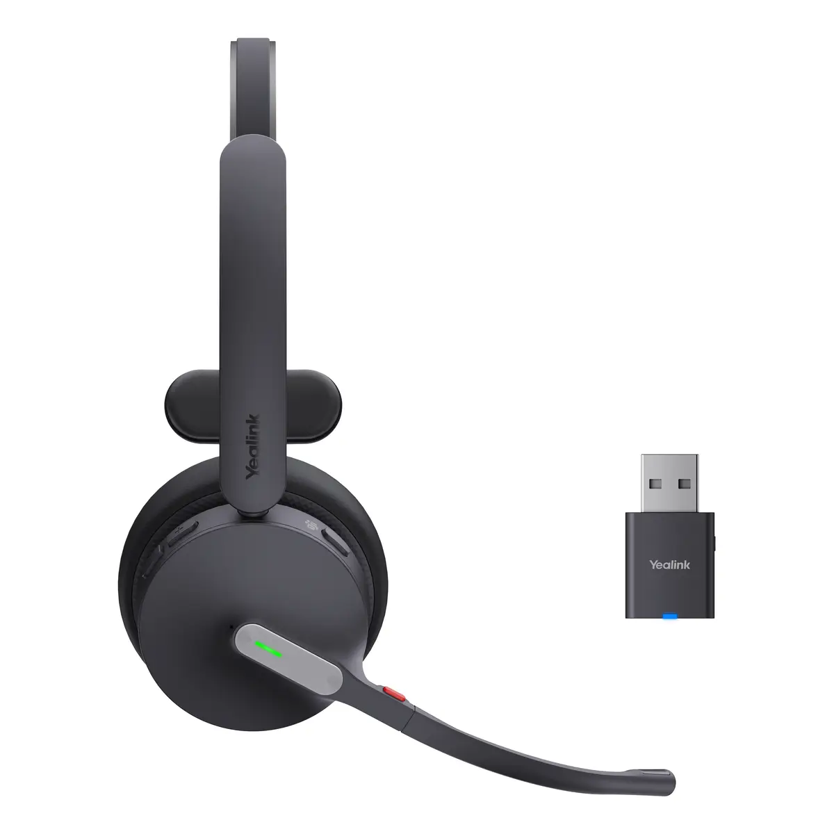 WH64 Hybrid Mono Headset Bluetooth kabellos USB-A über DECT-Adapter USB-C