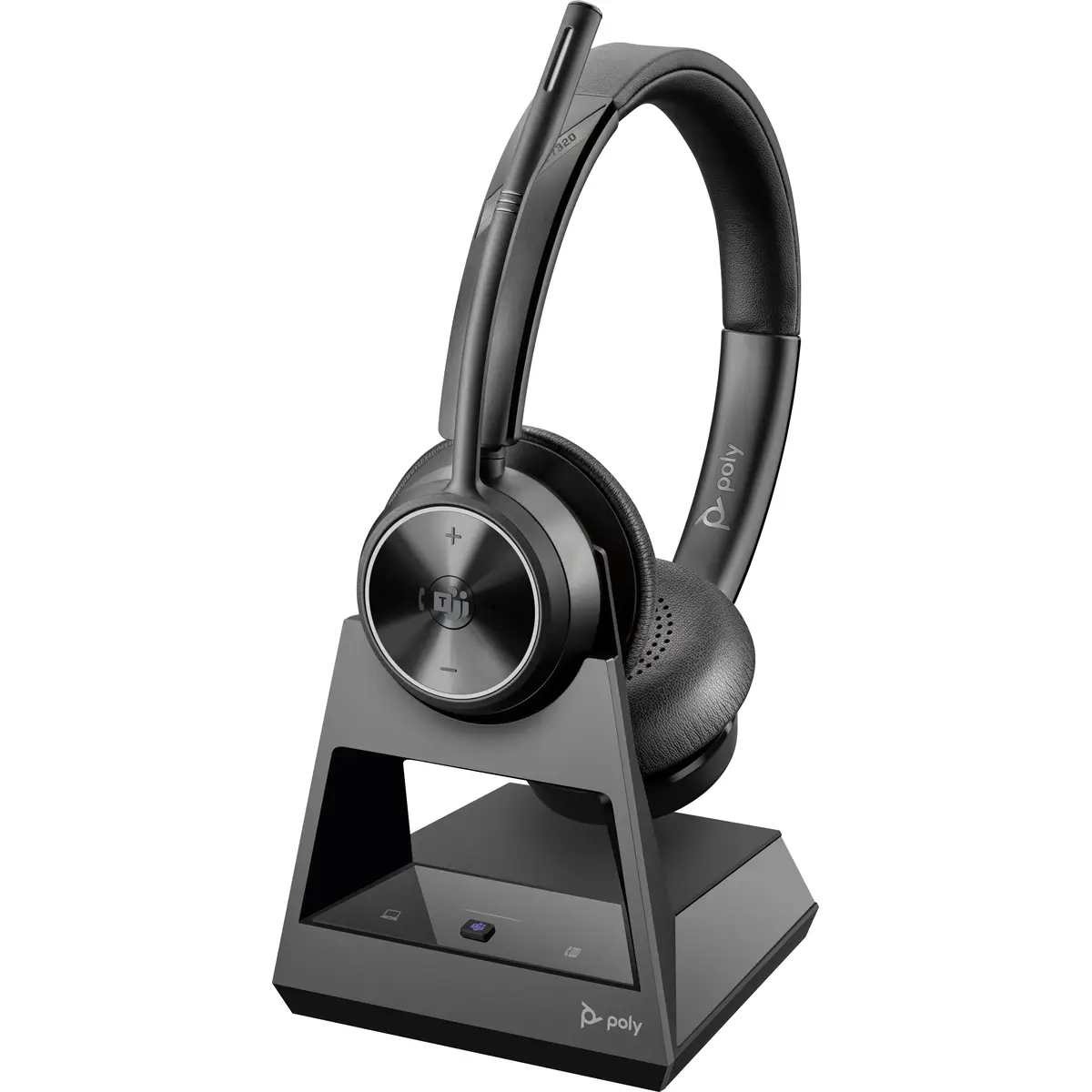 Poly Savi 7320-M Office Headset On-Ear kabellos DECT