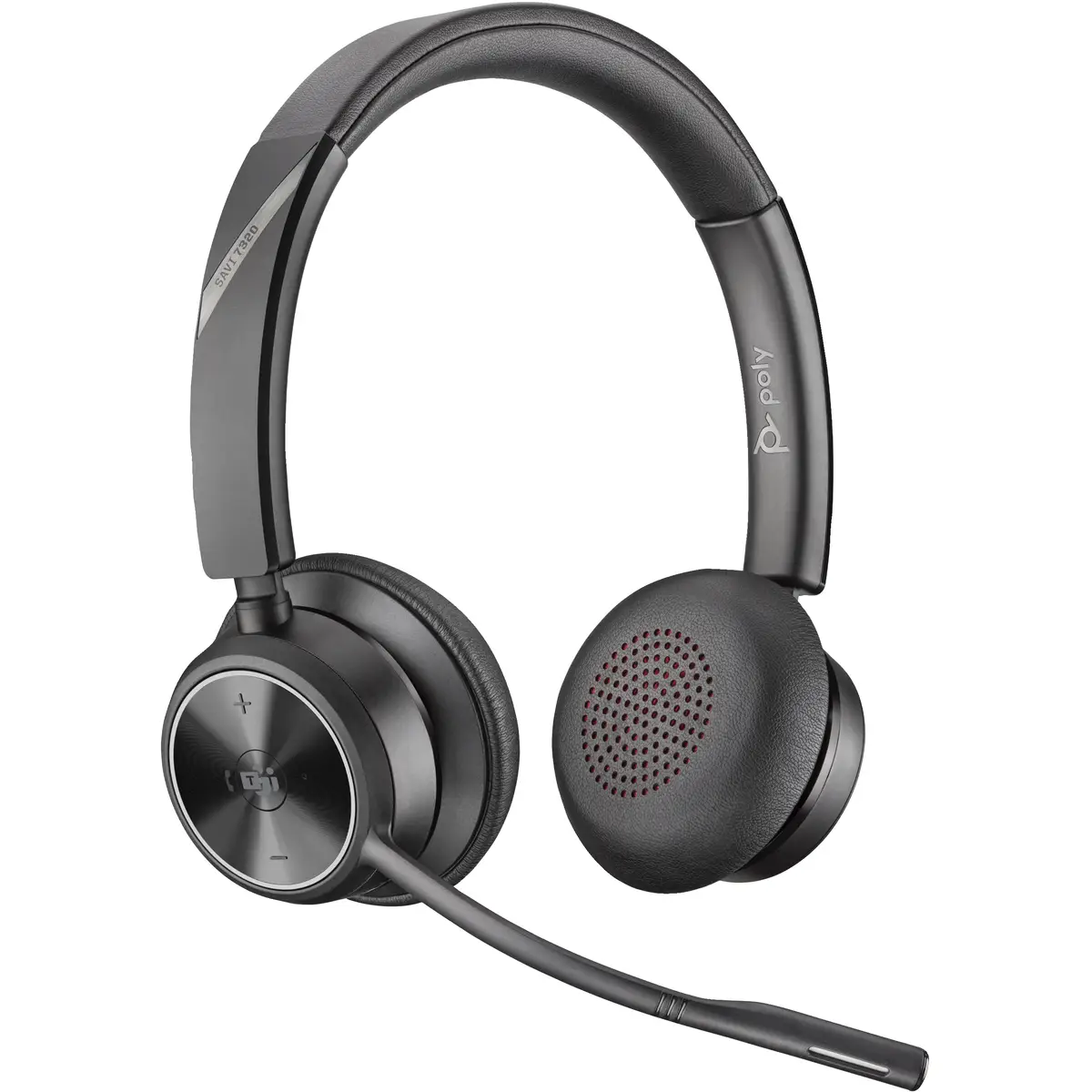 Poly Savi 7320-M Office Headset On-Ear kabellos DECT
