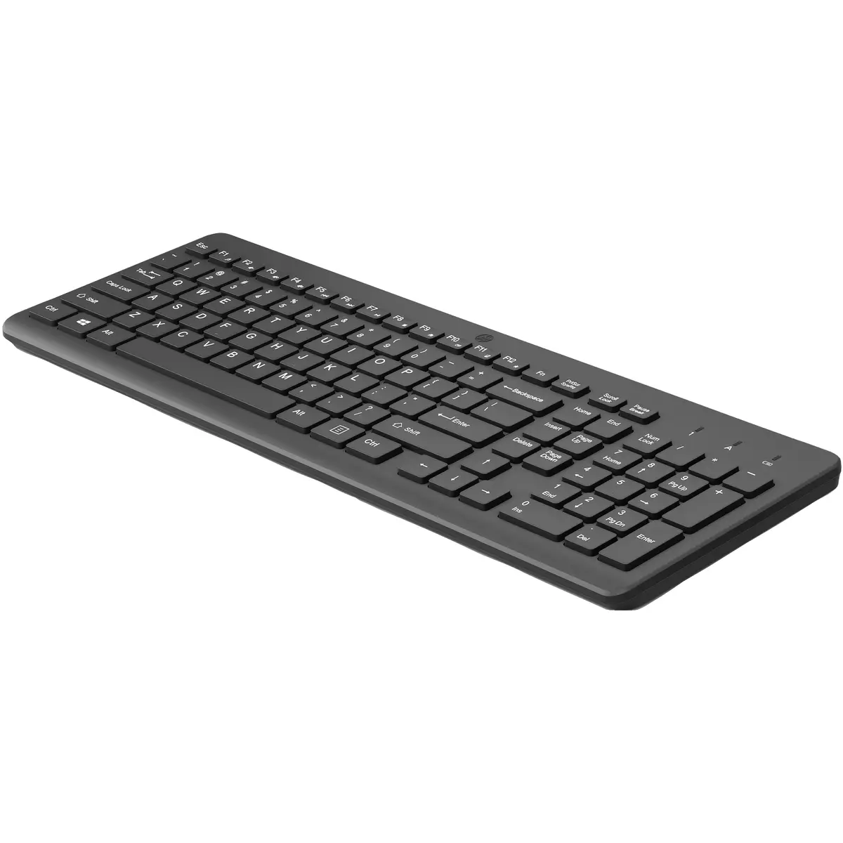 225 Wireless Tastatur Layout Deutsch Schwarz