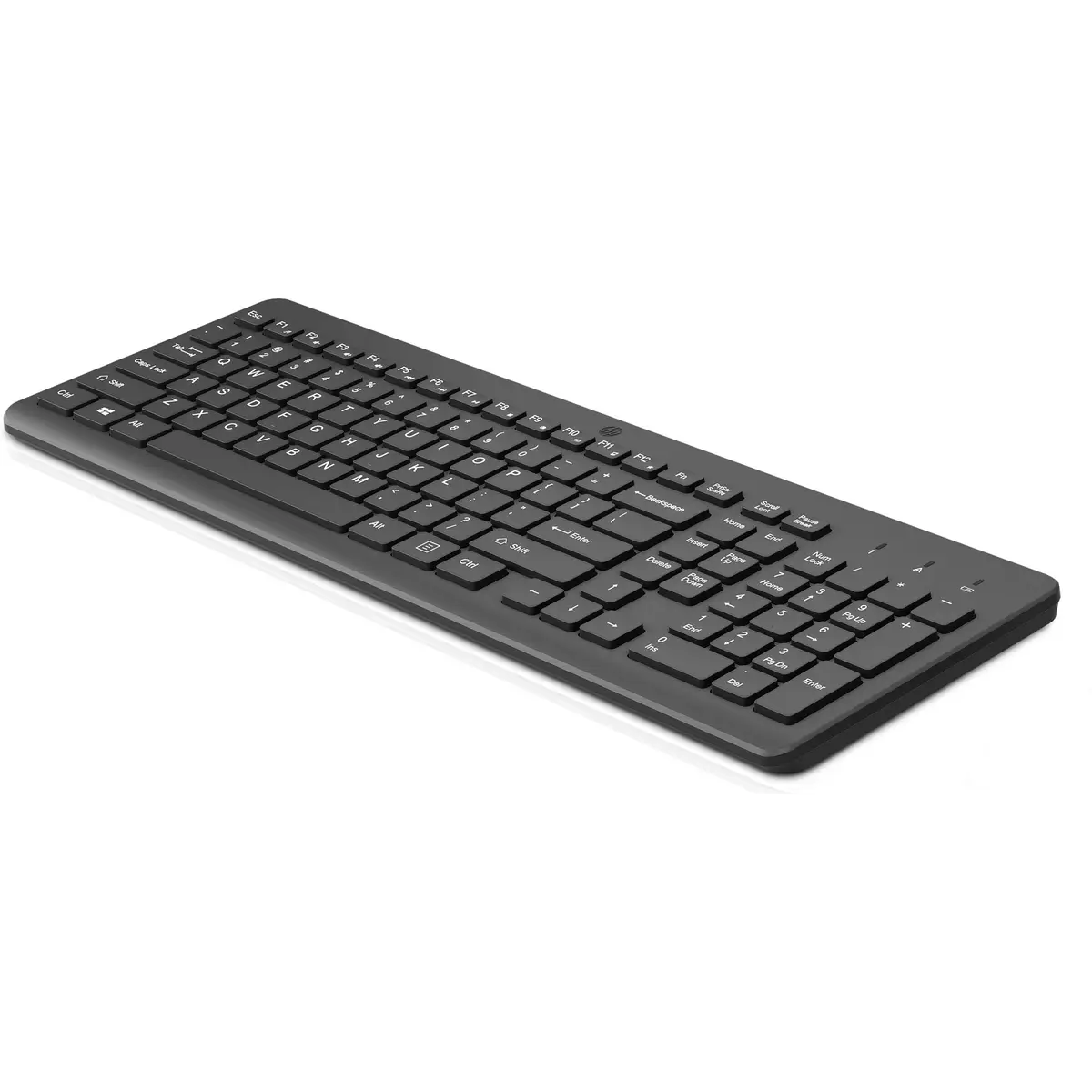 225 Wireless Tastatur, Volle Größe (100%), Kabellos, RF Wireless, Schwarz